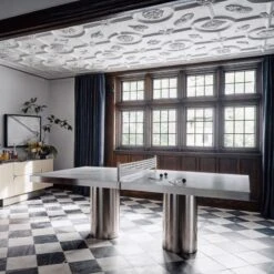 Acrylic Table Tennis Paddles Set Of 2 7 Acrylic Table Tennis Paddles Set Of 2 -Cb2 CB2HOL22 07A hero 1