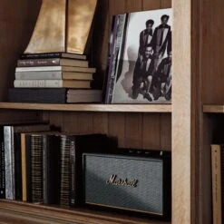 Marshall Stanmore III Black Bluetooth Speaker 9 Marshall Stanmore III Black Bluetooth Speaker -Cb2 CB2HOL22 17A 392 detail