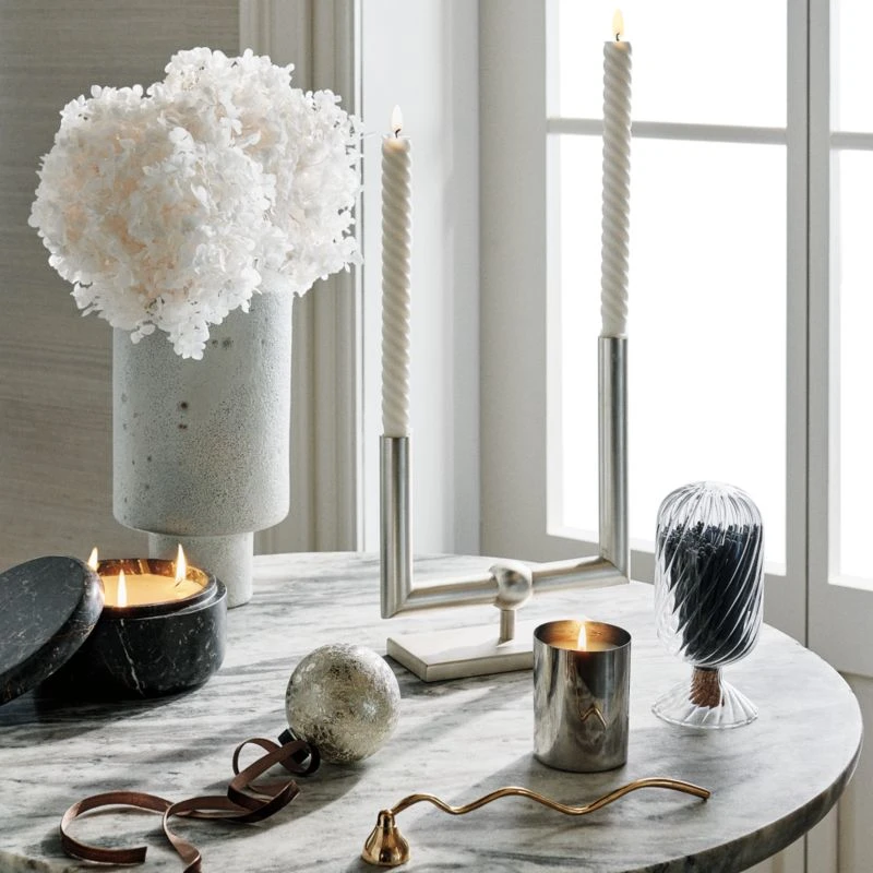 Small Glass Cloche With Black Matches 6 Small Glass Cloche With Black Matches - Image 4