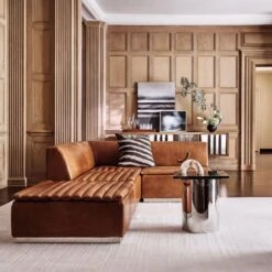 Kibo Steel And Oak Wood Media Console 83'' -Cb2 CB2HOL22 25A V3 1