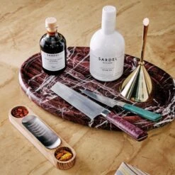 Pave Red Marble Server -Cb2 CB2HOL22 PR 09A hero