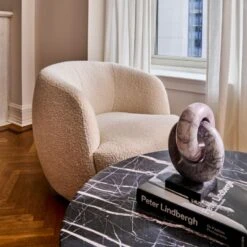 Don't Get It Twisted Marble Decorative Object -Cb2 CB2PH23 CHAIRS 056 DETAIL