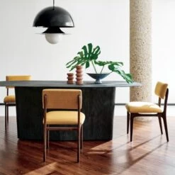 Dev Red Travertine Candle Holders -Cb2 CB2SP22 07B V1