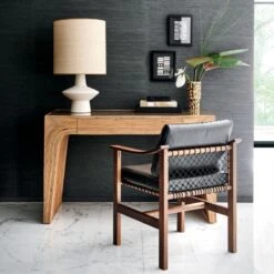 Bayu Rattan Desk With Drawer -Cb2 CB2SP22 08B