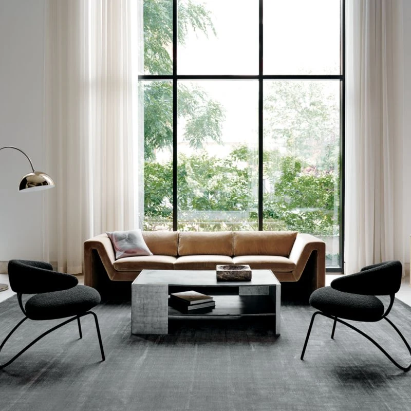 Kole Performance Nylon Charcoal Area Rug 5'X8' 6 Kole Performance Nylon Charcoal Area Rug 5'X8' - Image 4