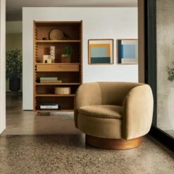 Ventura White Oak Bookcase -Cb2 CB2SP22 LF 4B REP