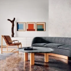 El Verano Travertine Coffee Table 13 El Verano Travertine Coffee Table -Cb2 CB2SP22 LF PR 06A