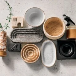 Cojo Travertine Bookends Set Of 2 -Cb2 CB2SP22 LF PR 07A 054 hero 1