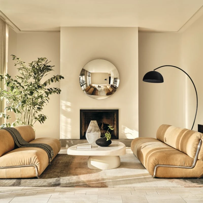 Sundown Handloomed Copper And Ivory Viscose Area Rug 5'x8' 6 Sundown Handloomed Copper And Ivory Viscose Area Rug 5'x8' - Image 4