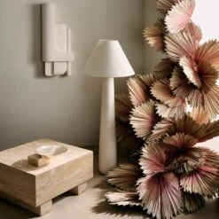 Brazilian White Concrete Wall Decor Panel I -Cb2 CB2SP23 13A hero