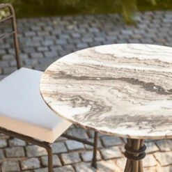 Canova Metal Outdoor Dining Chair With Ivory Sunbrella® Cushion 12 Canova Metal Outdoor Dining Chair With Ivory Sunbrella® Cushion -Cb2 CB2SU23 13B DET V1 RET