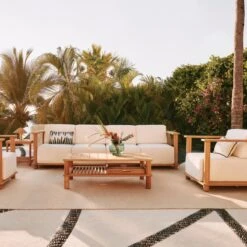 Diver Handwoven Neutral Indoor/Outdoor Performance Area Rug 5'x8' -Cb2 CB2SU23 RC 01C V1 2