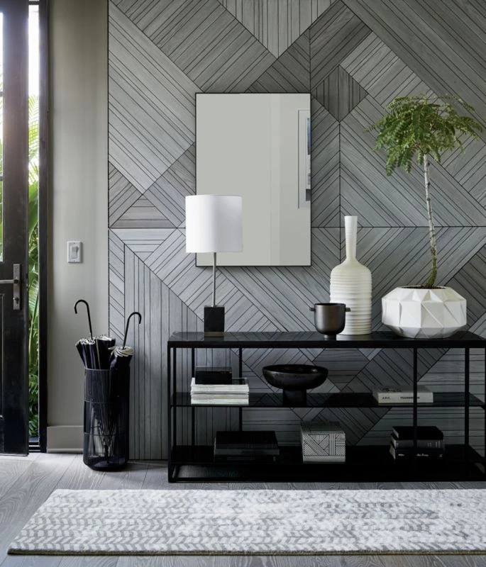 Infinity Black Rectangular Wall Mirror 24"x36" 8 Infinity Black Rectangular Wall Mirror 24"x36" - Image 6