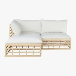 Cana 3-Piece Outdoor Patio Sectional Sofa -Cb2 Cana3PieceSectionalSOS20