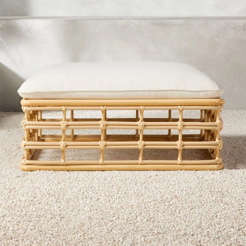 Cana Outdoor Patio Ottoman 3 Cana Outdoor Patio Ottoman