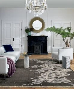 Martini Side Table With White Marble Base 12 Martini Side Table With White Marble Base -Cb2 CapuletHandKnottedGreyFB20