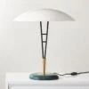 Caro Black And White Metal Table Lamp -Cb2 CaroTableLampSHS23