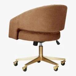 Channel Suede Office Chair -Cb2 ChannelSuedeOfficeChairAVF18
