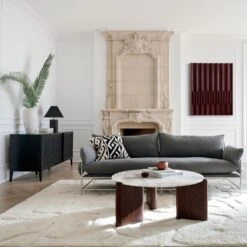 Sway Neutral Tufted Area Rug 5'x8' -Cb2 CharltonSofaAG21 1x1