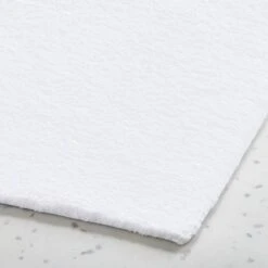 Chase Organic Cotton White Bath Runner Rug 24"x60" 7 Chase Organic Cotton White Bath Runner Rug 24"x60" -Cb2 ChaseOrgCttnWhtBathRunnerAVSHF21