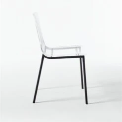 Chiaro Clear Chair Black -Cb2 ChiaroBlackChairSDF20