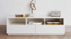 Chill High-Gloss White Media Console 60'' -Cb2 ChillWhiteMediaConsoleJL18