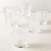 Chroma Clear Double Old-Fashioned Glasses Set Of 6 -Cb2 ChromaClearDOF11ozS6SHF22