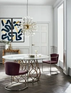 Ray Quartz Pendant Light -Cb2 CircuitDiningTableCleoOrchidJN20