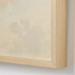 'Clouds Against Blue Sky' Framed Acrylic Painting By Abraham Teerlink 20''X16'' -Cb2 CloudsAgnstBlueSky20X16ROF23