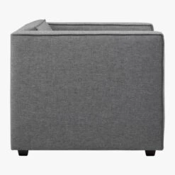 Club Fabric Lounge Chair -Cb2 ClubChairTaylorGreySdS16