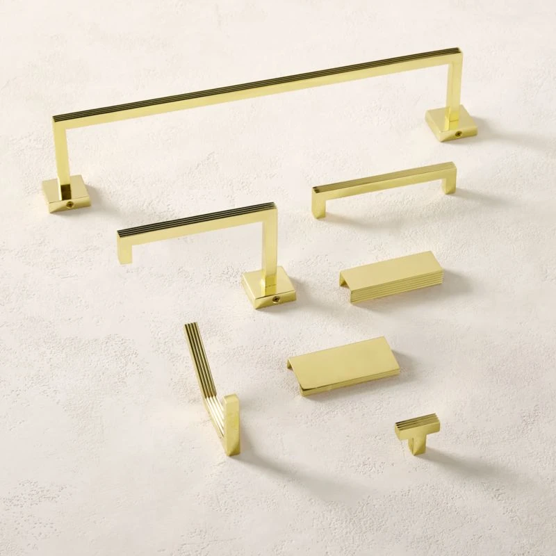 Cody Polished Brass Towel Bars 5 Cody Polished Brass Towel Bars - Image 3