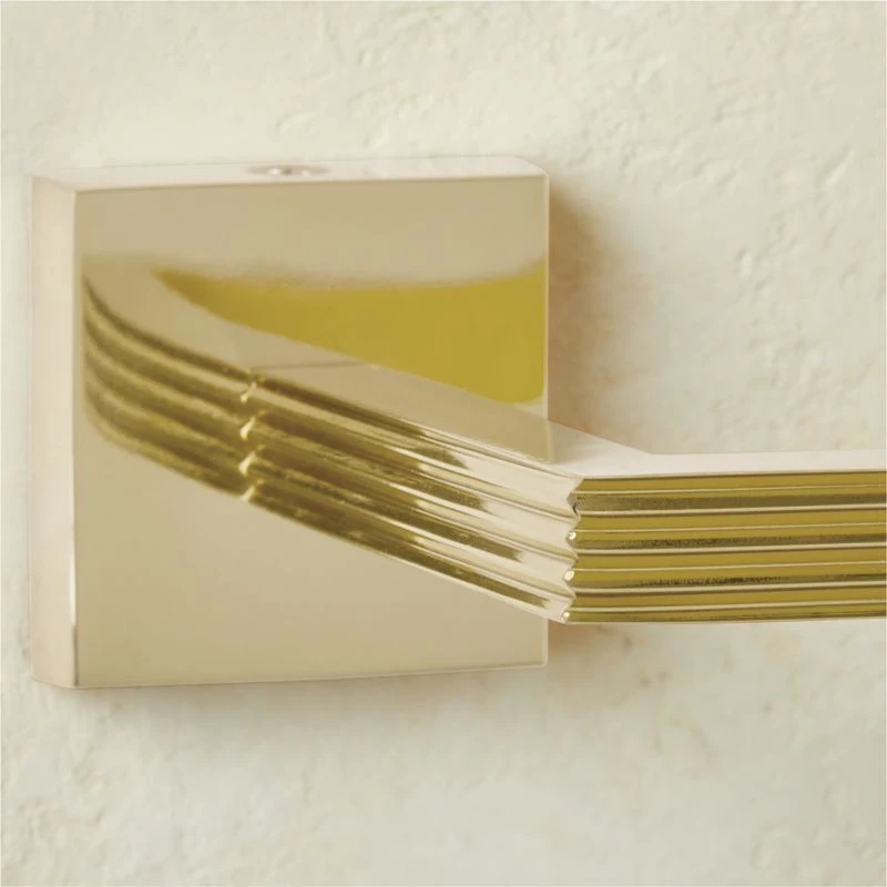 Cody Polished Brass Towel Bars 4 Cody Polished Brass Towel Bars - Image 2