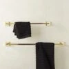 Cody Polished Brass Towel Bars 2 Cody Polished Brass Towel Bars -Cb2 CodyTowelPlshdBrassGroupFHS21
