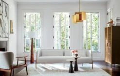 Trace Brass Wire Bookcase 15 Trace Brass Wire Bookcase -Cb2 ColetteWhiteSofaWithFauxJN20