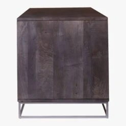 Congo Wood Media Console 65'' -Cb2 CongoMediaCredenzaLargeSDS17