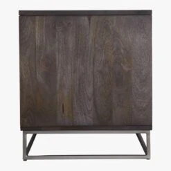 Congo Wood Media Console 56'' 17 Congo Wood Media Console 56'' -Cb2 CongoMediaCredenzaSdS16