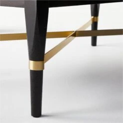 Connoisseur 5-Drawer Black Oak Wood Dresser Model 1003 -Cb2 ConnoisseurDresserAV2SSS21