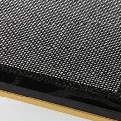 Connoisseur 2-Drawer Black Oak Wood Nightstand With Marble Top Model 8714 16 Connoisseur 2-Drawer Black Oak Wood Nightstand With Marble Top Model 8714 -Cb2 ConnoisseurNightstandAVSSS21