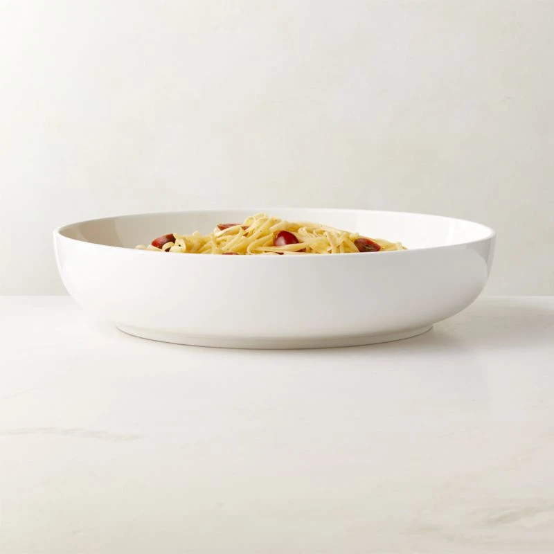 Contact White Serving Bowl Large 4 Contact White Serving Bowl Large - Image 2