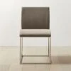 Coop Metal And Mushroom Velvet Dining Chair 2 Coop Metal And Mushroom Velvet Dining Chair -Cb2 CoopMshrmVlvtDnngChairSHF22