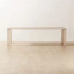 Croix 100" Bleached Ash Dining Table