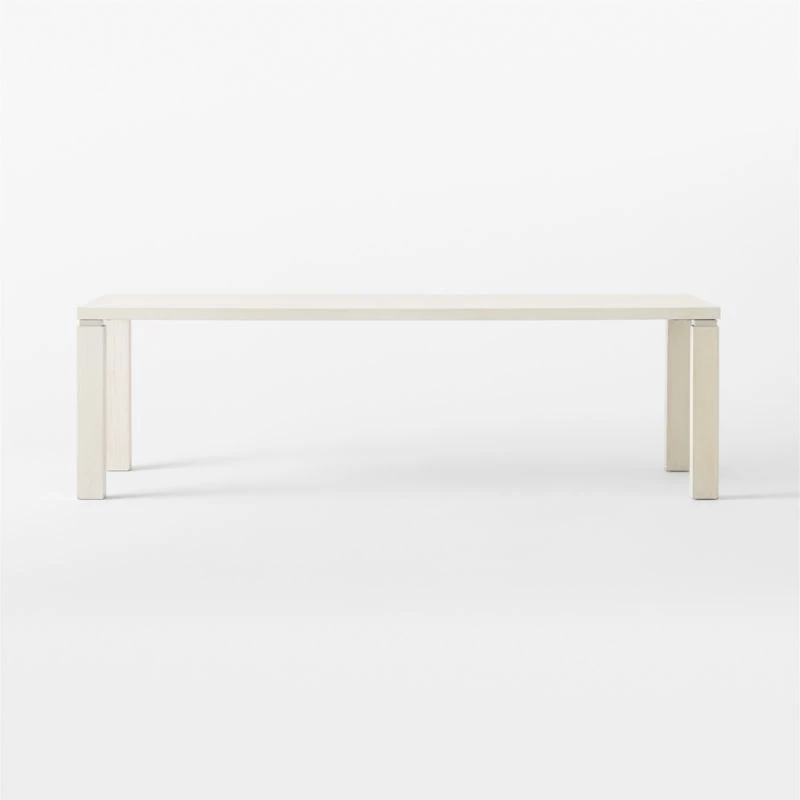 Croix 100" Bleached Ash Dining Table 4 Croix 100" Bleached Ash Dining Table - Image 2