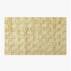 Crossed Grid Jute Area Rug 5'x8'