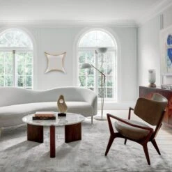 Curvo Snow White Performance Sofa 13 Curvo Snow White Performance Sofa -Cb2 CurvoSnowSofaOC20 1x1