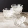Daphne Glass Serving Bowl Set Of 8 2 Daphne Glass Serving Bowl Set Of 8 -Cb2 DaphneGlassBowlS8SHS18