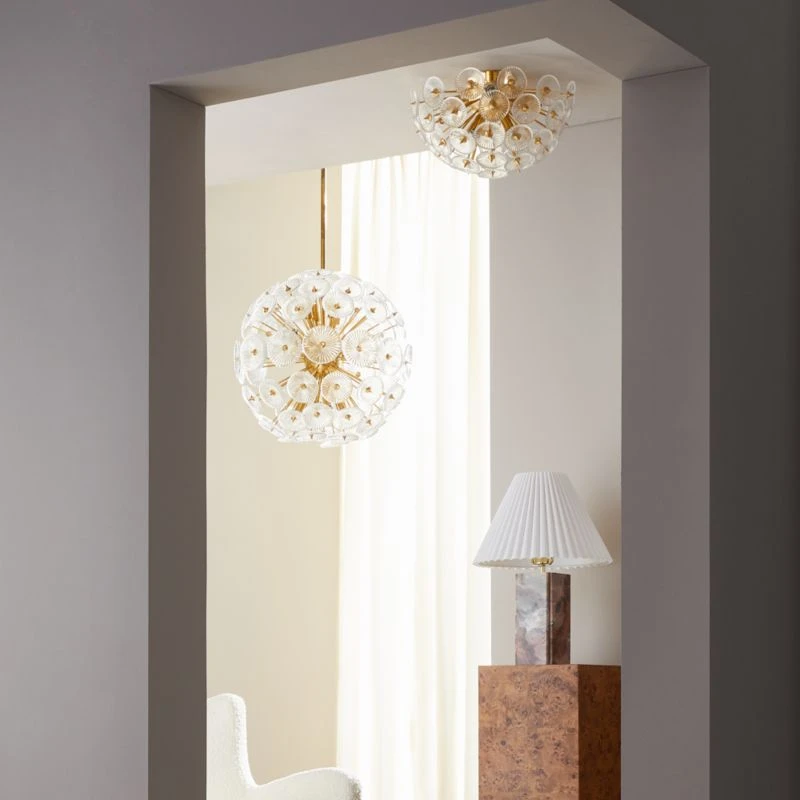 Lamina Polished Brass Flush Mount Light 6 Lamina Polished Brass Flush Mount Light - Image 4