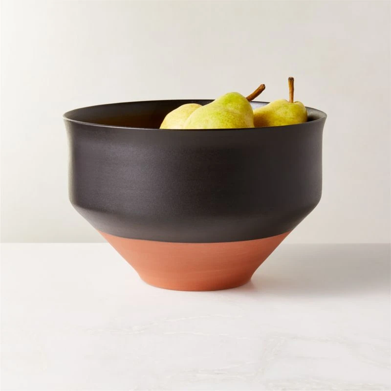 Dolce Large Black Serving Bowl 4 Dolce Large Black Serving Bowl - Image 2
