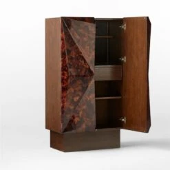 Dresden Penshell Bar Cabinet -Cb2 DresdenPnshllBarCabinet3QAVSSS23