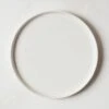 Drift White Dinner Plate With Reactive Glaze -Cb2 DriftRctIvyDinnerPlateSHS22