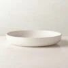 Drift White Pasta Bowl With Reactive Glaze 1 Drift White Pasta Bowl With Reactive Glaze -Cb2 DriftRctIvyPastaBowlSHS22